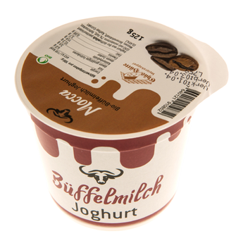Bio Büffelmilch Joghurt Mocca von der Chäs-Hütte in Meierskappel